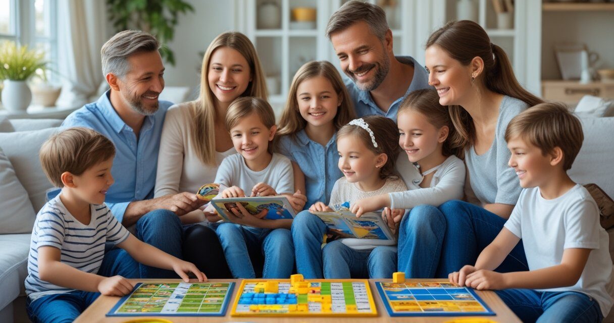 Sådan skaber du et harmonisk familieliv i en familie med mange børn i flere aldersgrupper