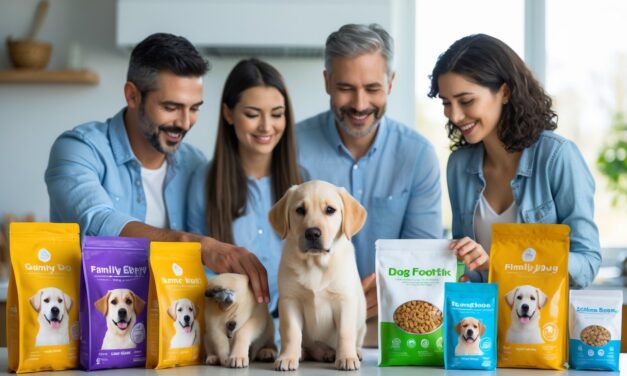 Sådan vælger du det rette hundefoder til familiens nye hund