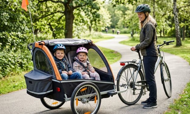 Cykeltrailer til børn – guide til plads, funktioner og anvendelse
