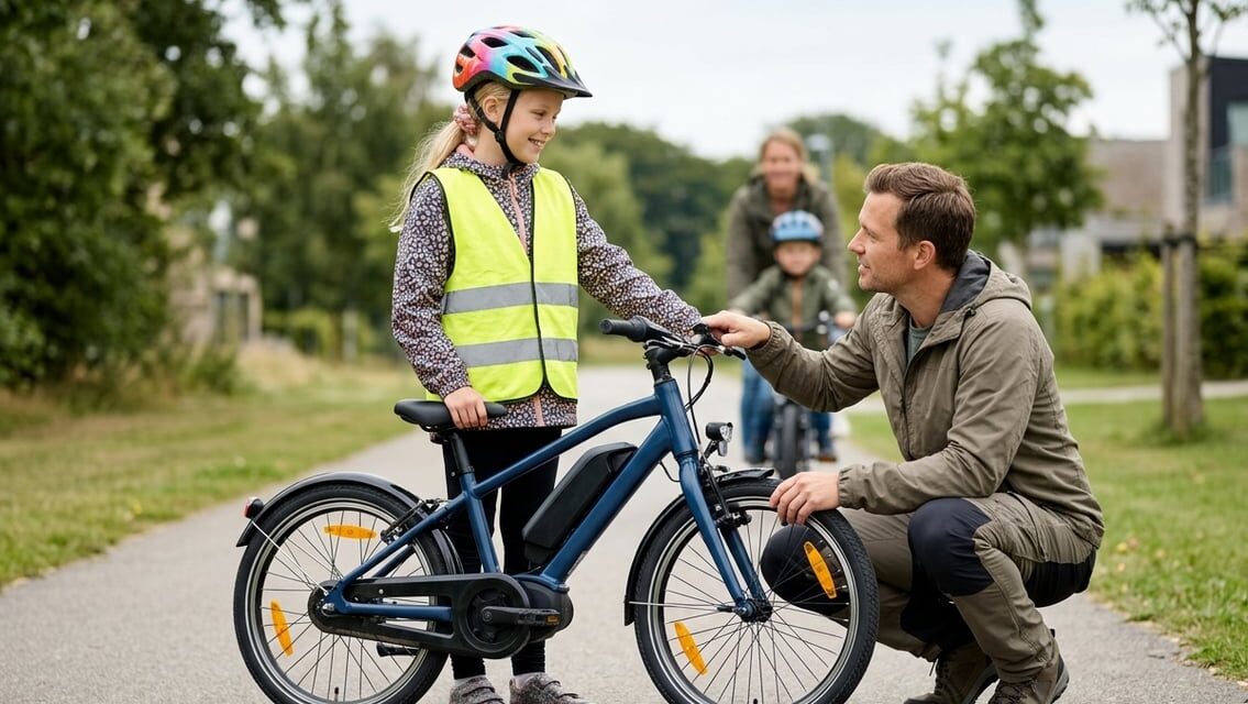Elcykel til børn – hvad skal familien være opmærksom på?