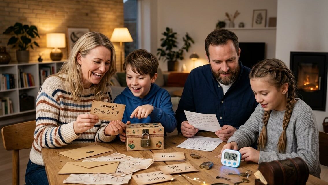Escape room hjemme – sådan laver I en anderledes familieaften