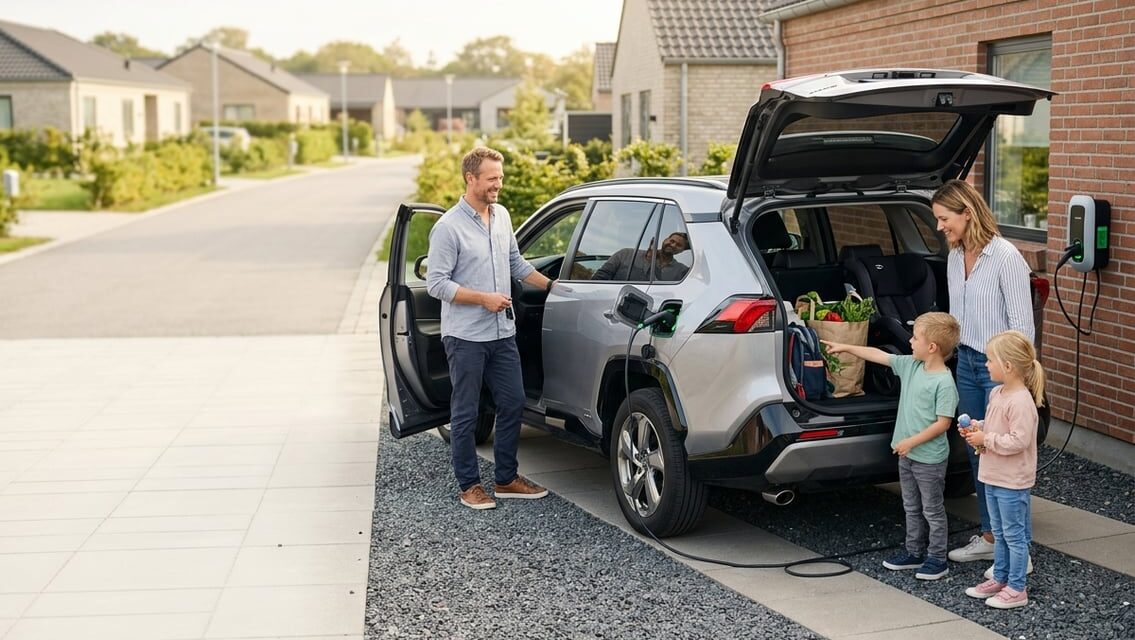 Hybrid som familiebil – fordele og ting du bør overveje