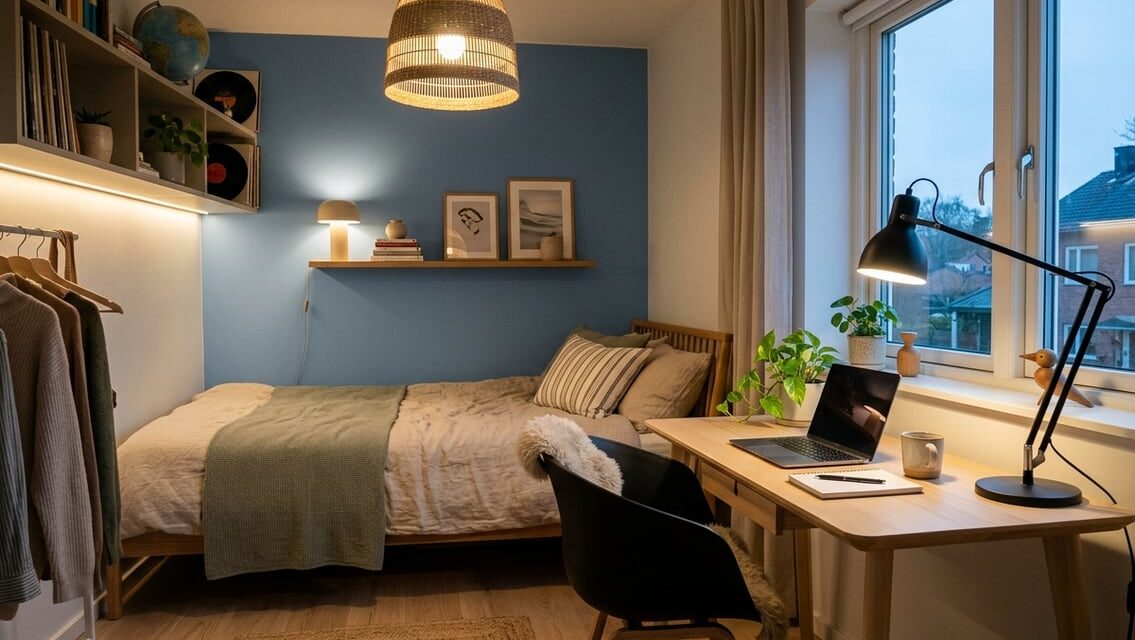 Lamper til teenageværelset – arbejdslys, hyggelys og placering