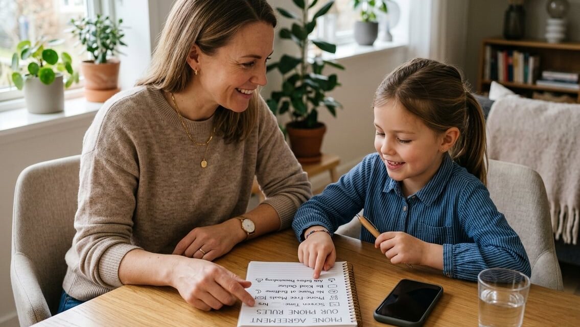 Mobilregler for børn – idéer til klare aftaler om telefonen
