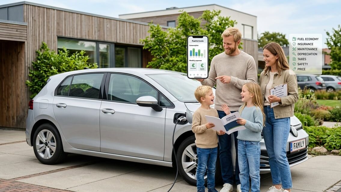 Økonomisk familiebil – hvilke egenskaber påvirker de samlede udgifter?
