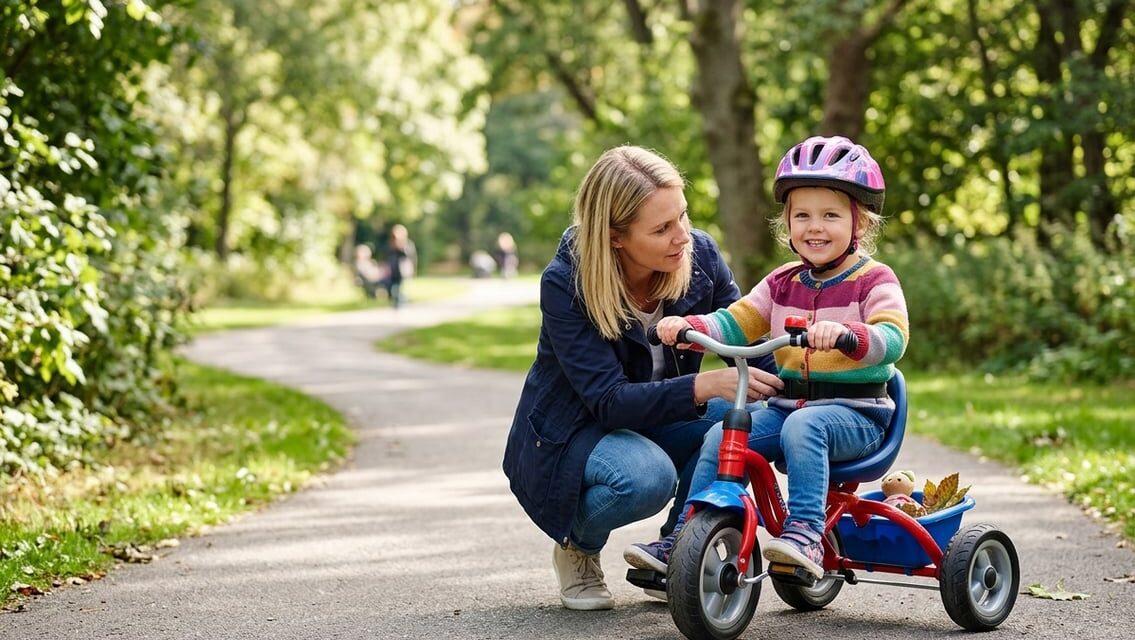 Trehjulet cykel til børn – hvad skal du se efter?